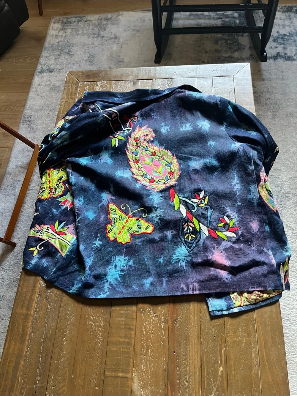 Vibrant Embroidered Jacket - Multicolor by indigo moon